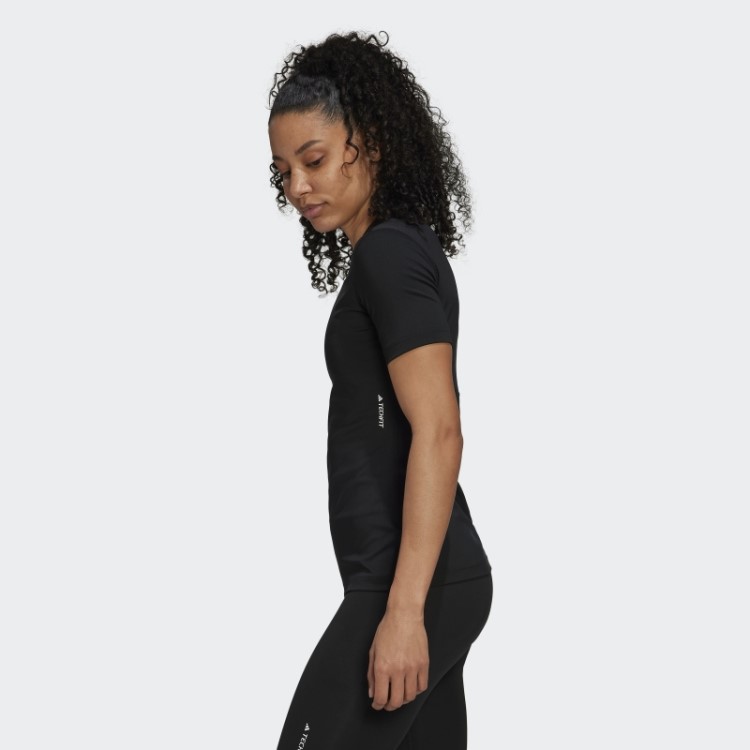 Camiseta De Treino Preta Techfit Adidas