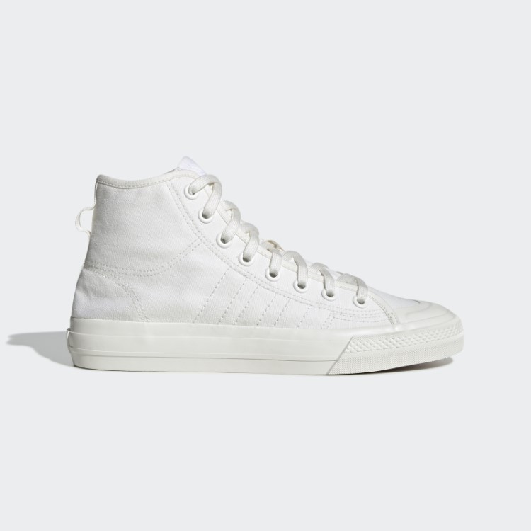 Tênis Branco Adidas Nizza Rf Hi