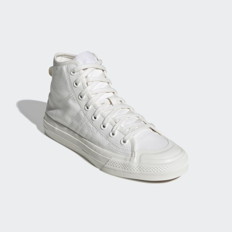 Tênis Branco Adidas Nizza Rf Hi