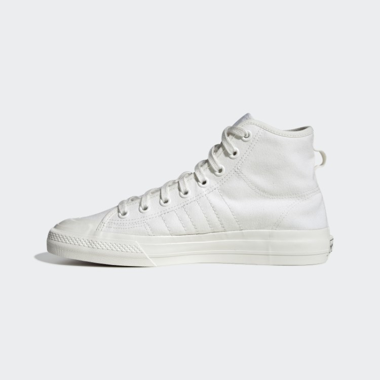 Tênis Branco Adidas Nizza Rf Hi
