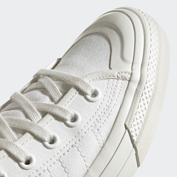 Tênis Branco Adidas Nizza Rf Hi