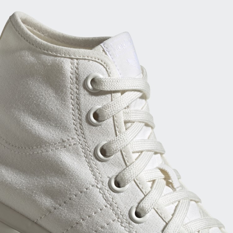 Tênis Branco Adidas Nizza Rf Hi