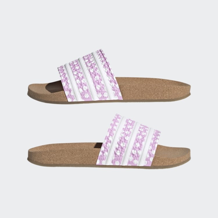 Adilette Slides Lilás Adidas