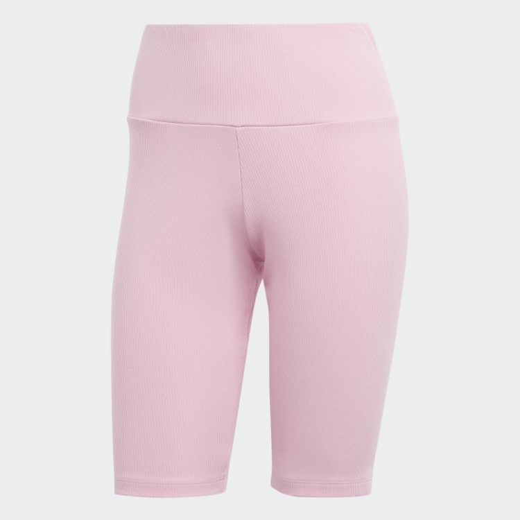 Leggings Curtas Adidas Adicolor Essentials Rosa Verdadeiro