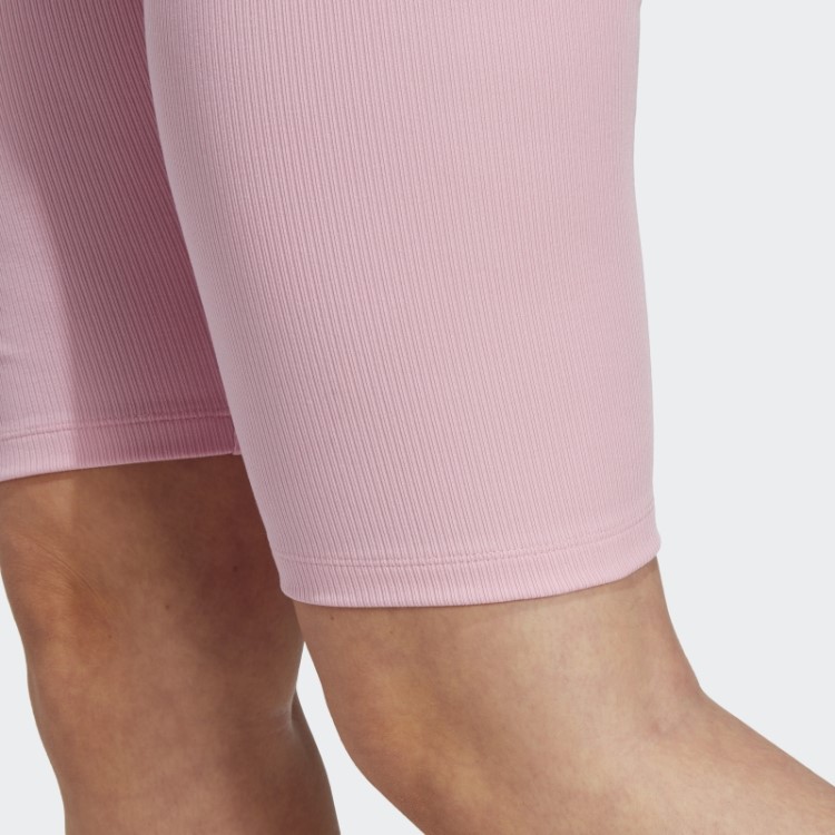 Leggings Curtas Adidas Adicolor Essentials Rosa Verdadeiro
