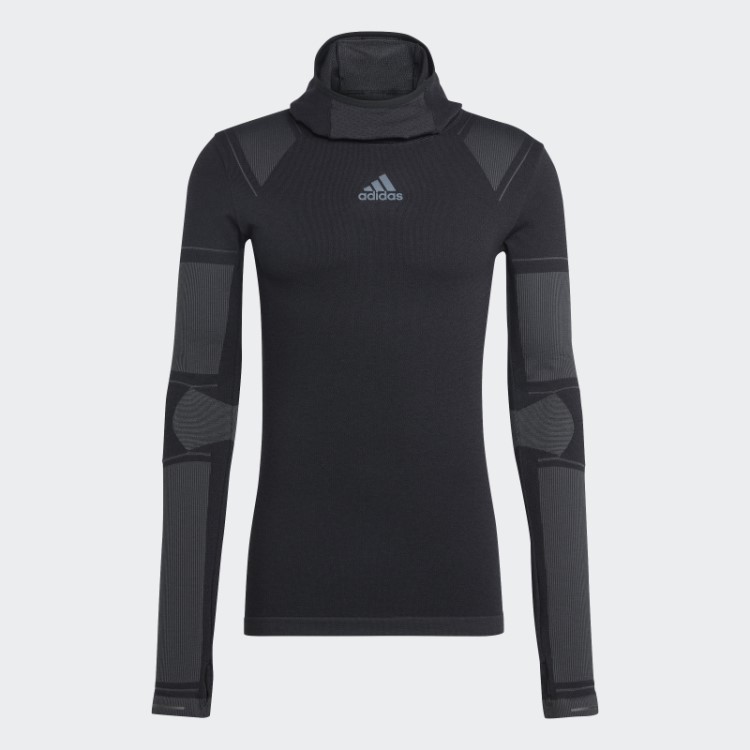 Adidas Preto X-city Manga Longa