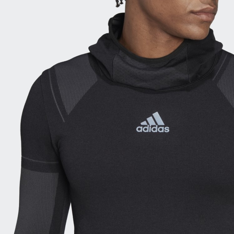 Adidas Preto X-city Manga Longa