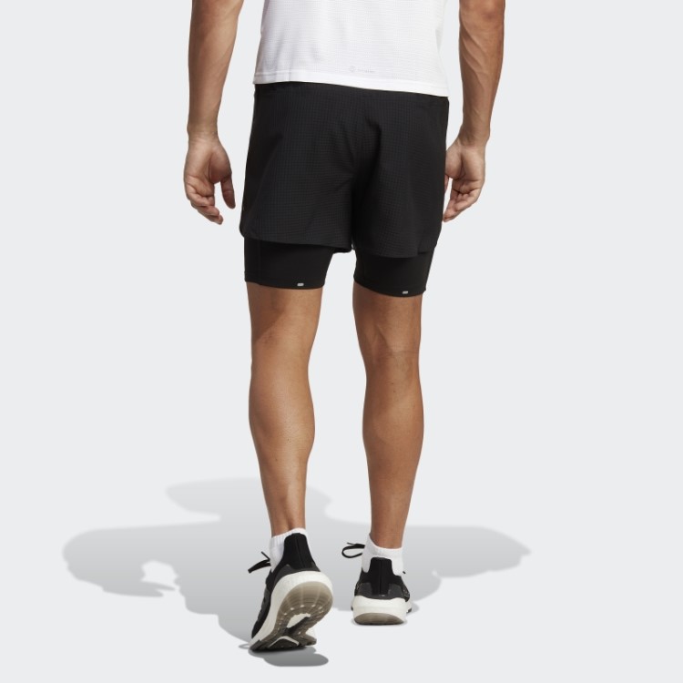 Concebido Para Correr Calções 2 Em 1 Preto Adidas