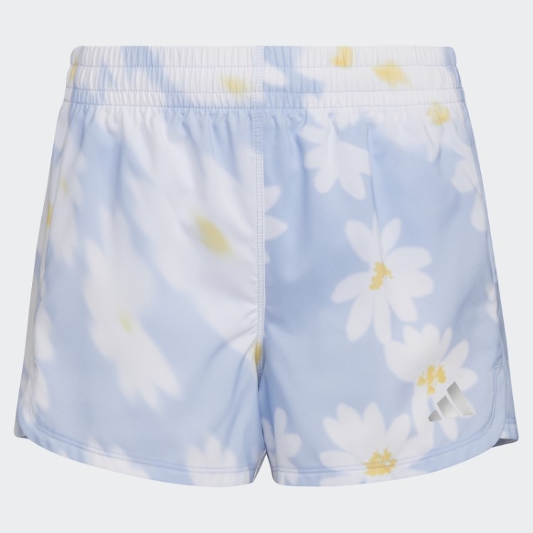 Aop Wovn Pacer Short23 Adidas Blue Dawn