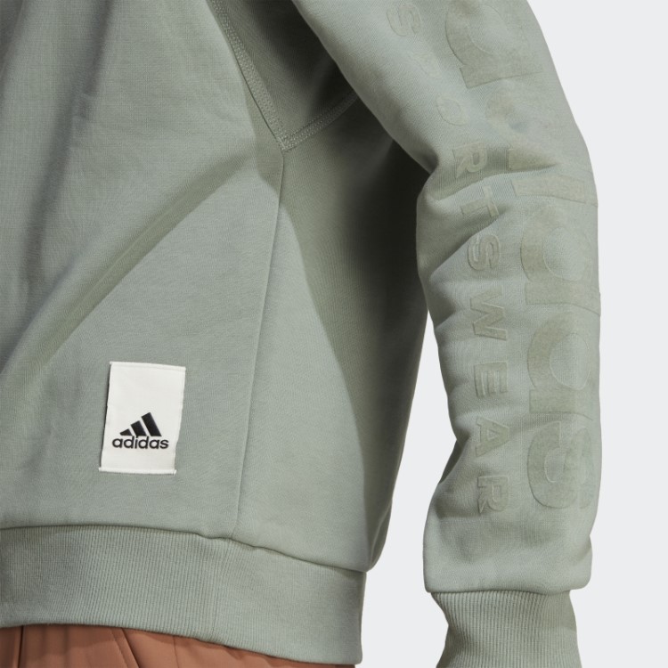 Adidas Lounge Moletom De Lã Verde Prata