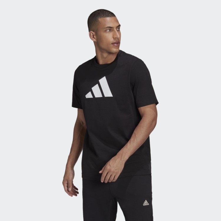 Camiseta Com Logotipo Black Future Icons Adidas