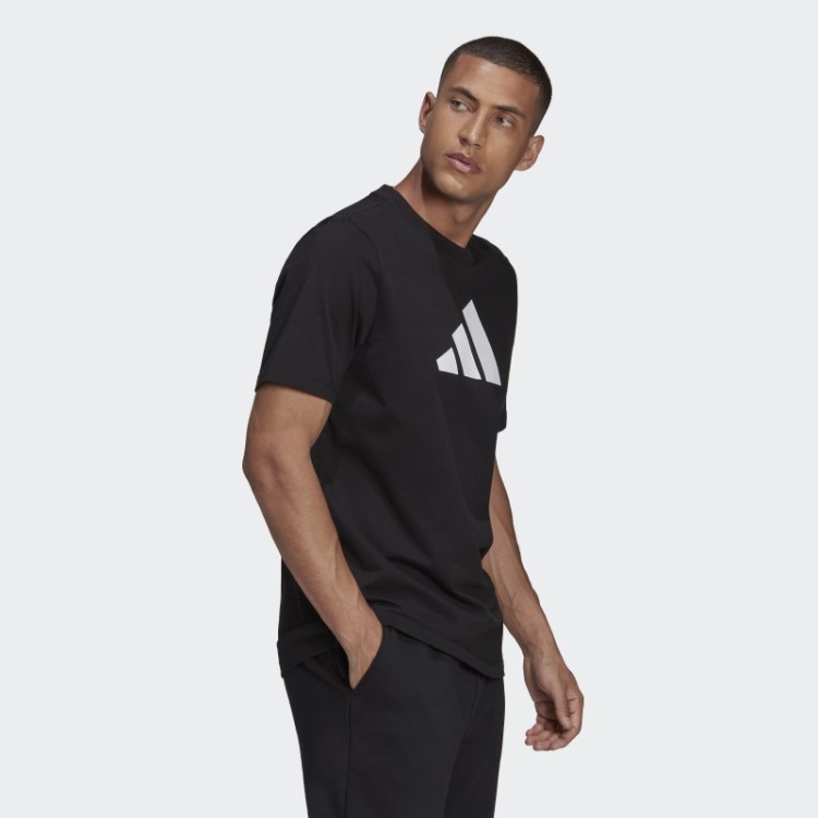 Camiseta Com Logotipo Black Future Icons Adidas