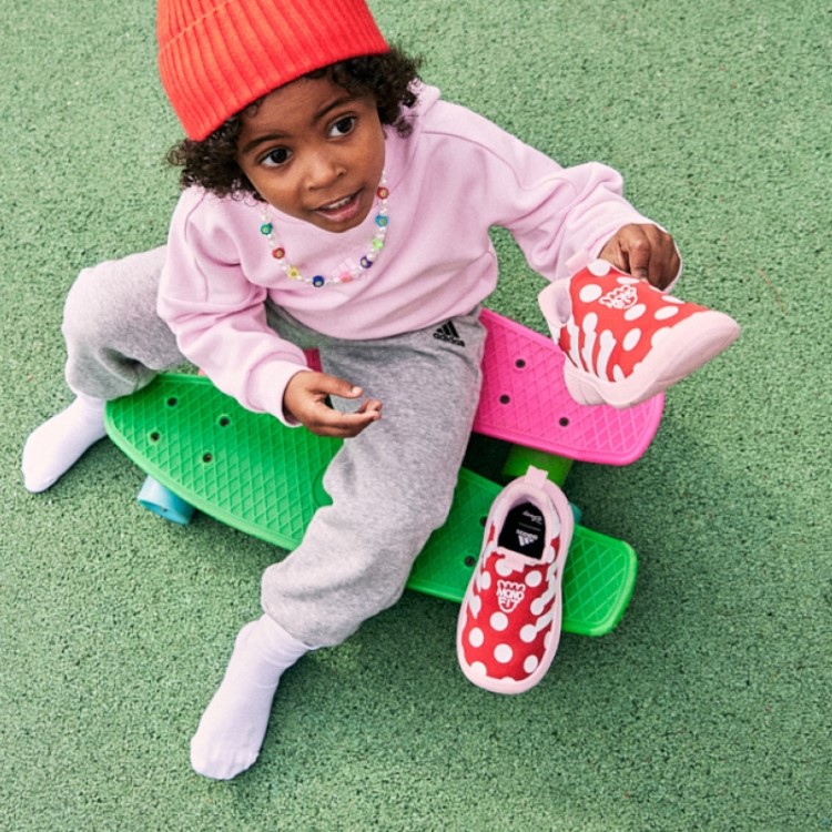 Tênis Slip-on Estilo De Vida Escarlate Disney Monofit Trainer Adidas