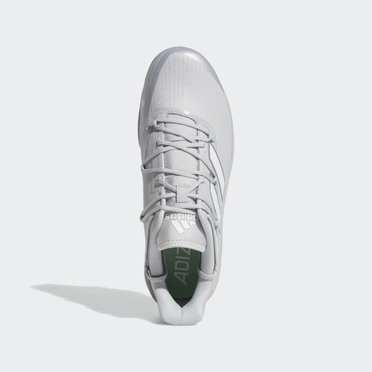 Chuteira Adidas Adizero Afterburner 8 Cinza Claro