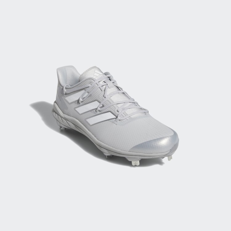 Chuteira Adidas Adizero Afterburner 8 Cinza Claro