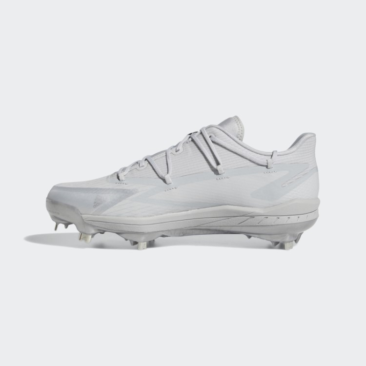 Chuteira Adidas Adizero Afterburner 8 Cinza Claro