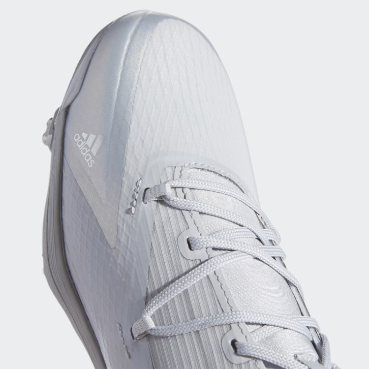 Chuteira Adidas Adizero Afterburner 8 Cinza Claro