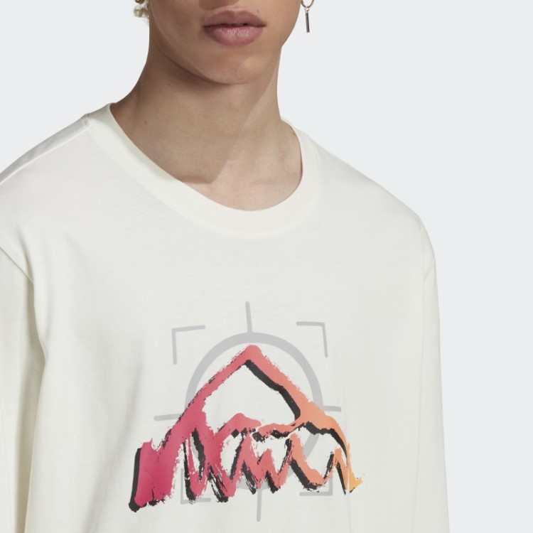 Top De Manga Comprida Adidas Adventure Ride Branco