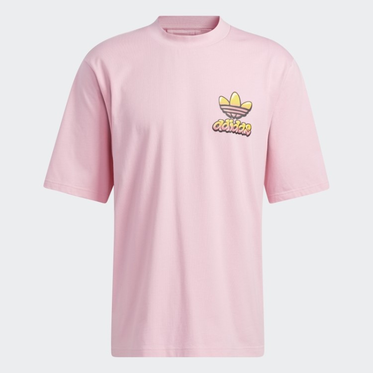 Camiseta Jeremy Scott (gênero Neutro) Rosa Claro Adidas