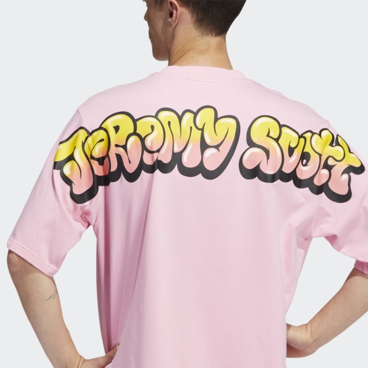 Camiseta Jeremy Scott (gênero Neutro) Rosa Claro Adidas