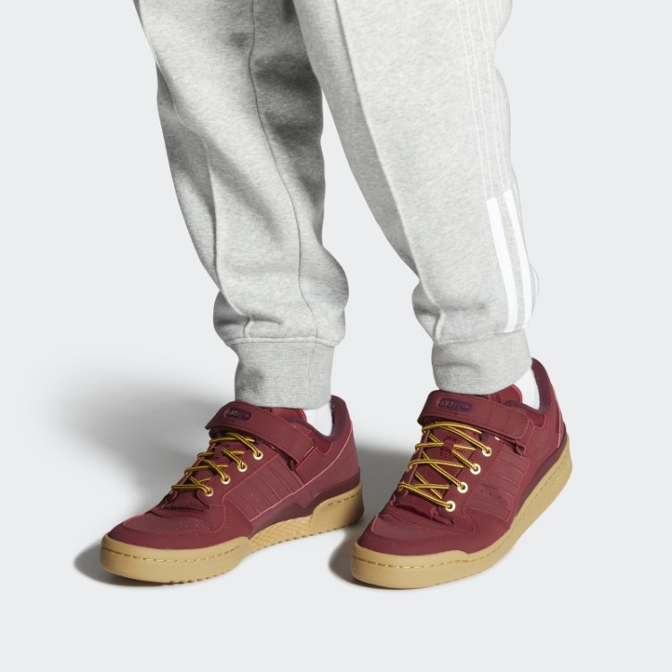 Forum Tênis Baixo Bordô Adidas