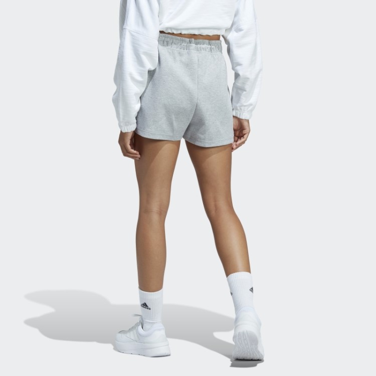 Short Com As Três Listras Future Icons Cinza Médio Adidas