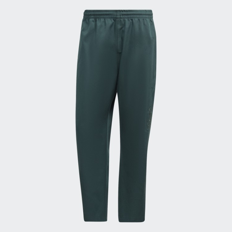 Calça Chino Campus Verde Mineral Adidas