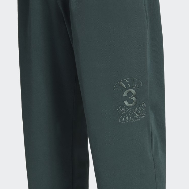 Calça Chino Campus Adidas Verde Mineral
