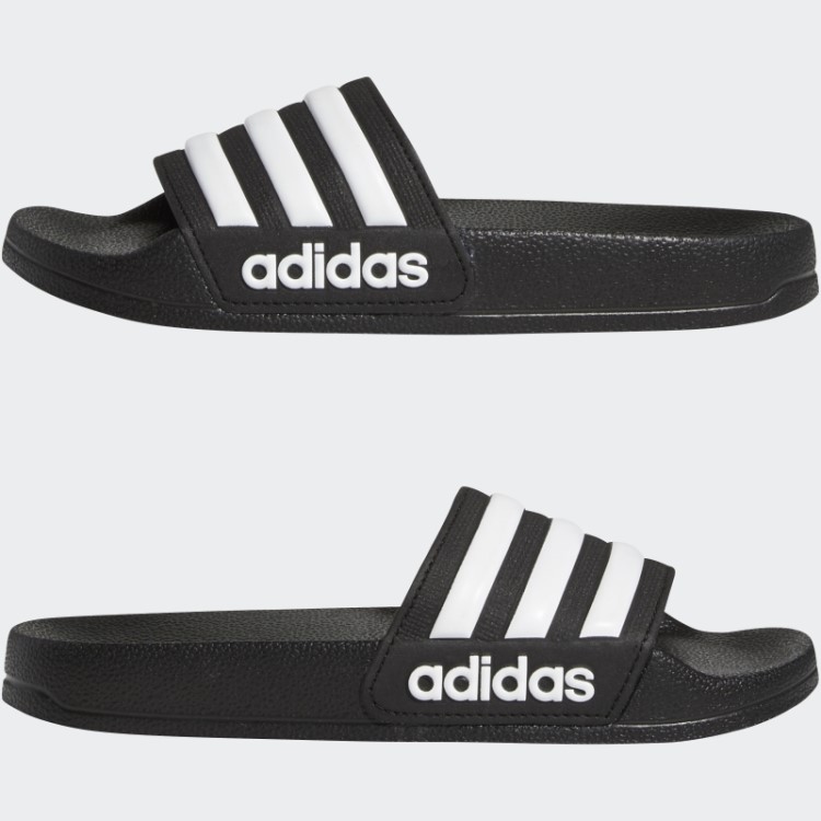 Adilette Chuveiro Adidas Slides Brancos