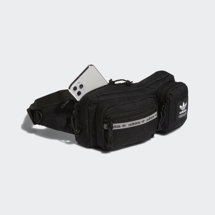 Tiracolo Retangular Preto Adidas Originals