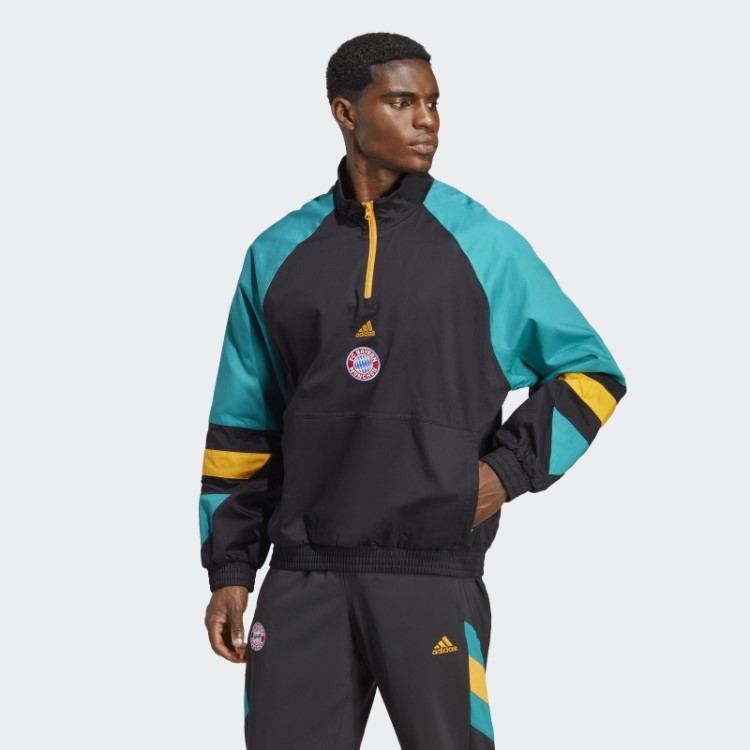 Top Preto Adidas Fc Bayern Icon