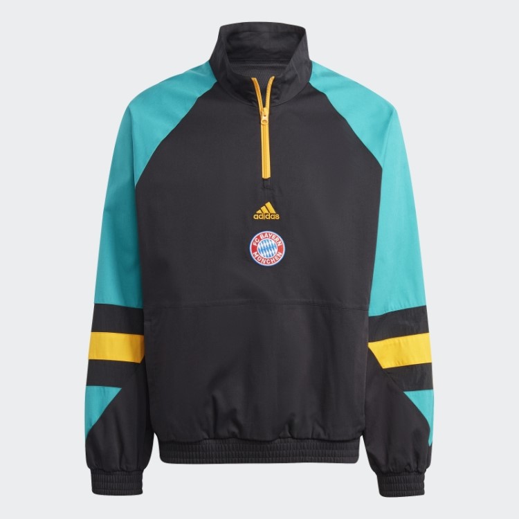 Top Preto Adidas Fc Bayern Icon