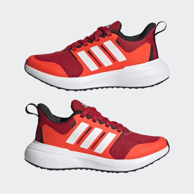 Sapatos Fortarun 2.0 Cloudfoam Escarlate Adidas