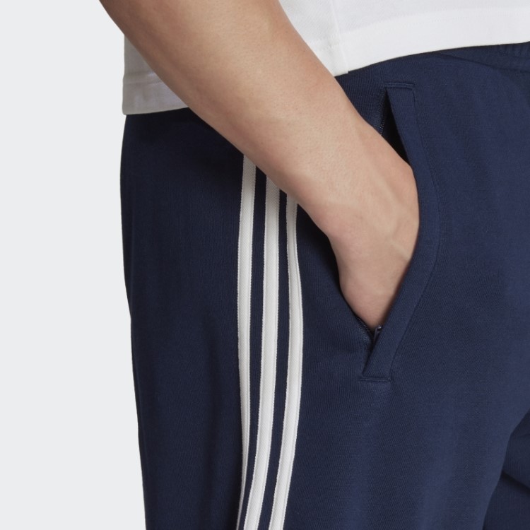 Short De Moletom Com As Três Listras Adidas Adicolor Classics Night Indigo