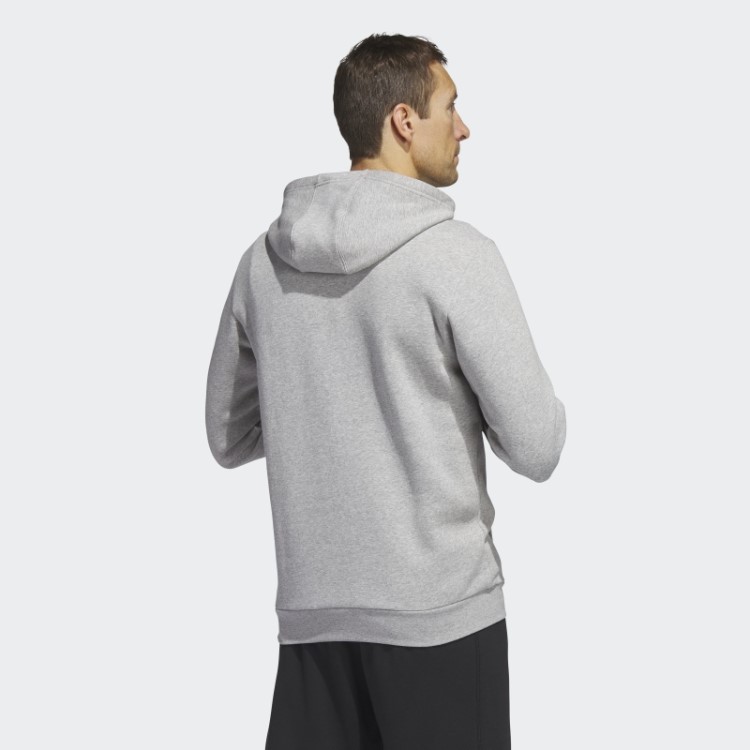 Moletom Com Capuz Camuflado Adidas Cinza Médio