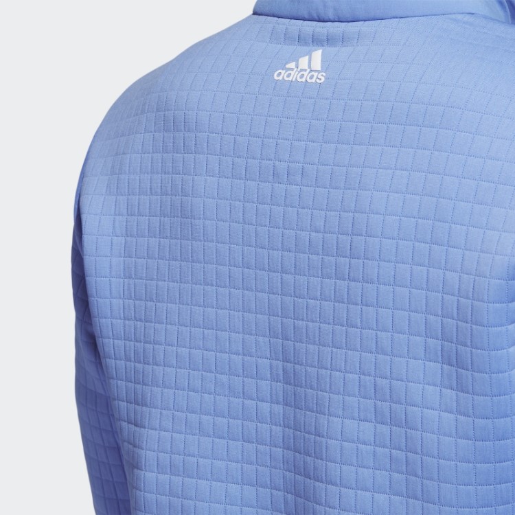 Pulôver Azul Dwr Com Zíper 1/4 Adidas