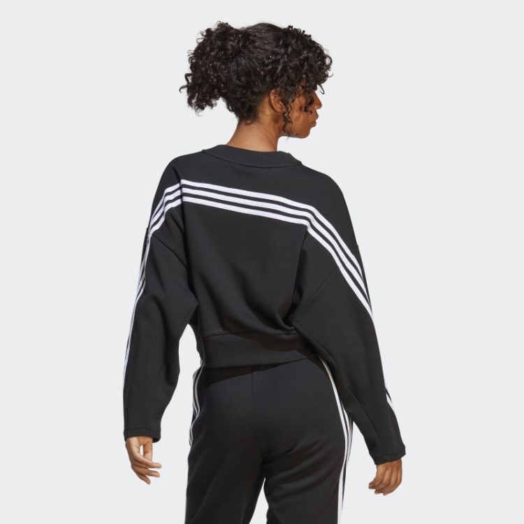 Future Icons Moletom Com As Três Listras Adidas Black Hot