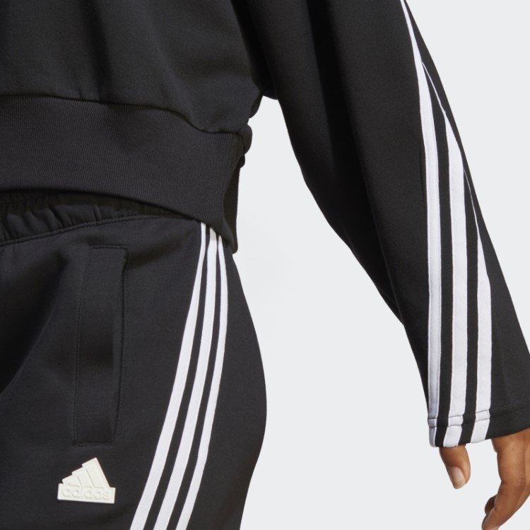 Future Icons Moletom Com As Três Listras Preto Adidas