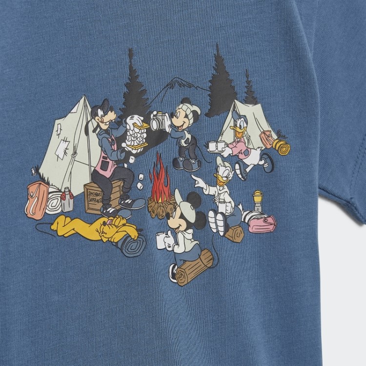 Camiseta Disney Mickey E Seus Amigos Azul Alterado Adidas