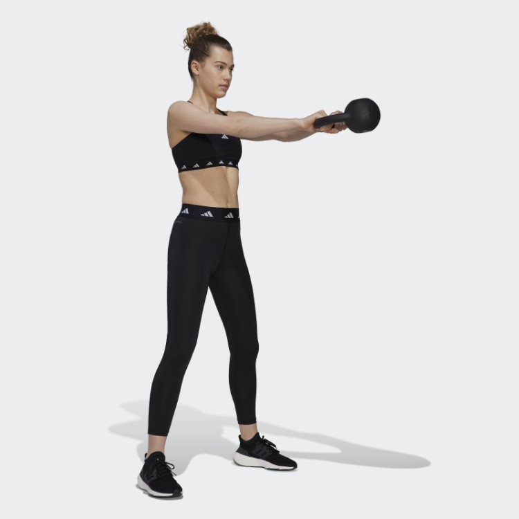Leggings Techfit 7/8 Adidas Preto