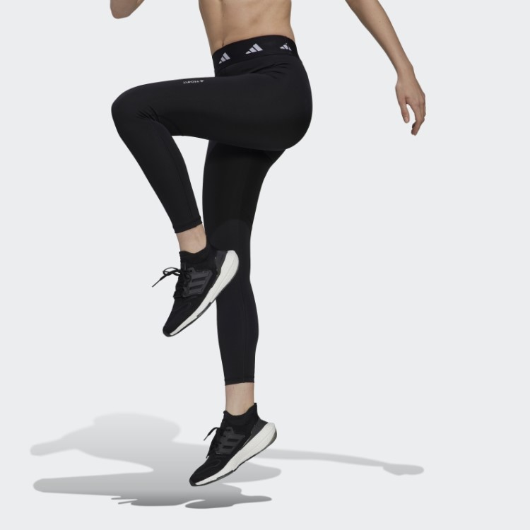 Legging Preta Techfit 7/8 Adidas