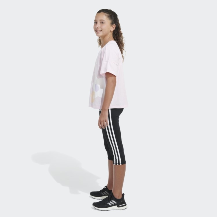 Camiseta Rosa Solta Adidas