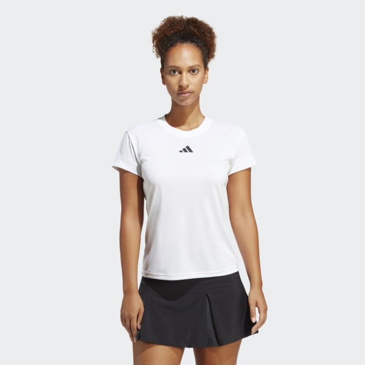 Camiseta Branca Adidas Tênis Freelift