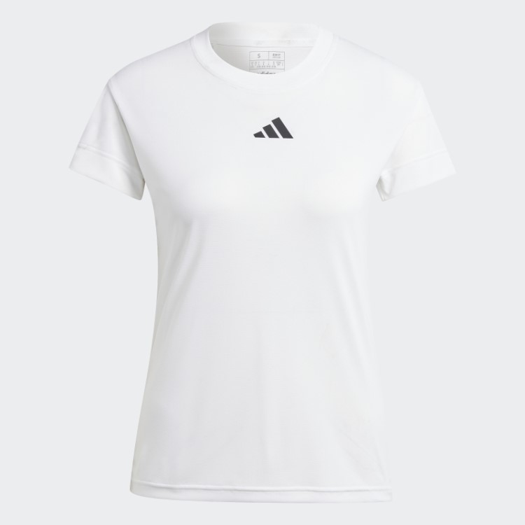 Camiseta Branca Adidas Tênis Freelift
