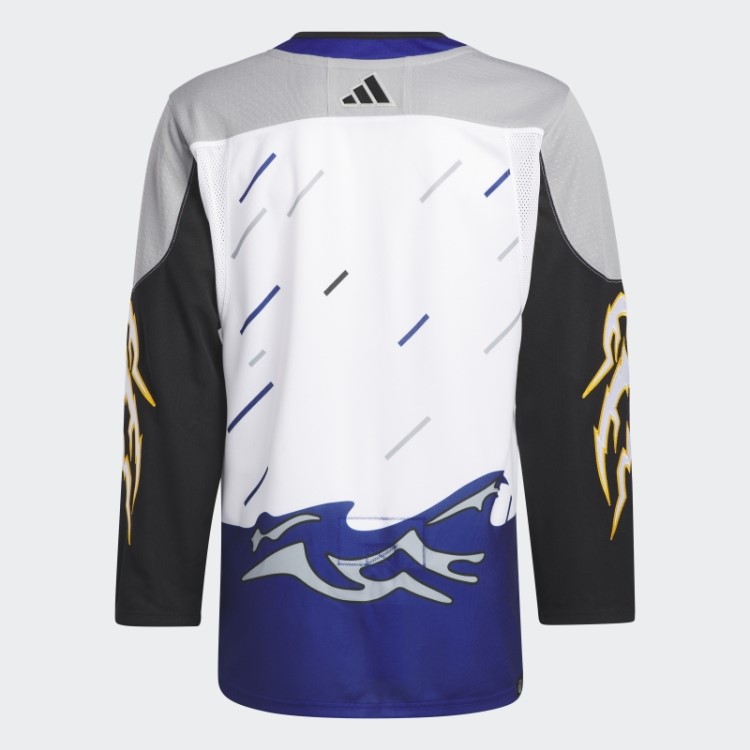 Camisa Retrô Reversa Autêntica Adidas Lightning Branca
