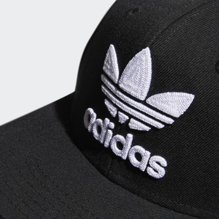 Adidas Boné Snapback Com Corrente Trefoil Branco
