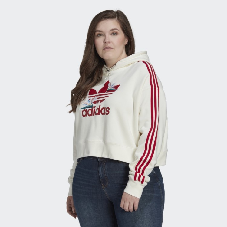 Moletom Com Capuz Thebe Magugu (tamanho Grande) Branco Adidas