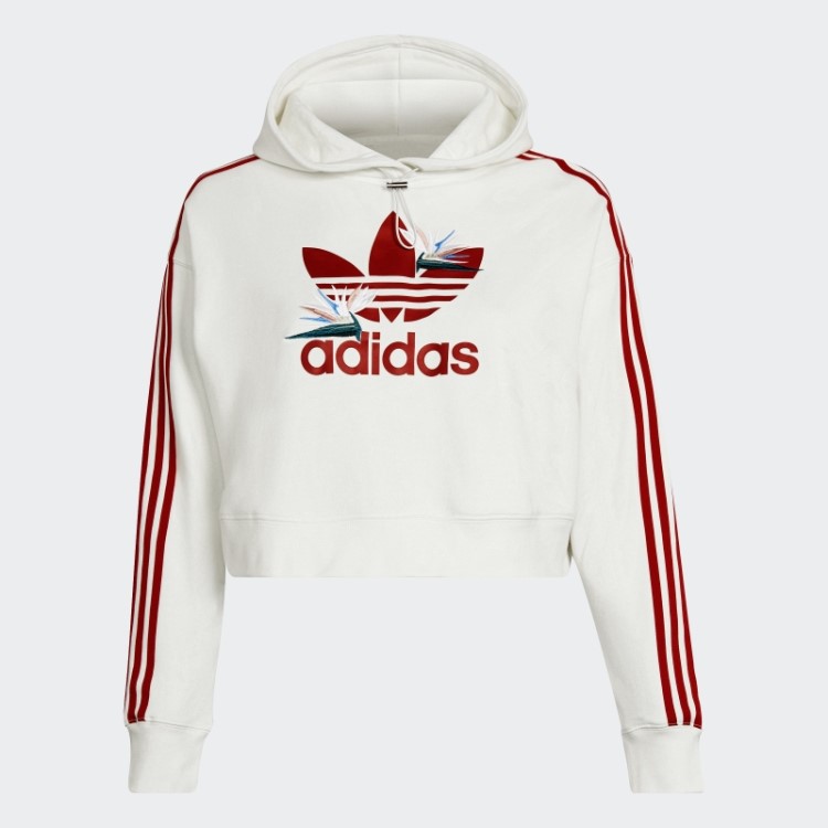 Moletom Com Capuz Thebe Magugu (tamanho Grande) Branco Adidas