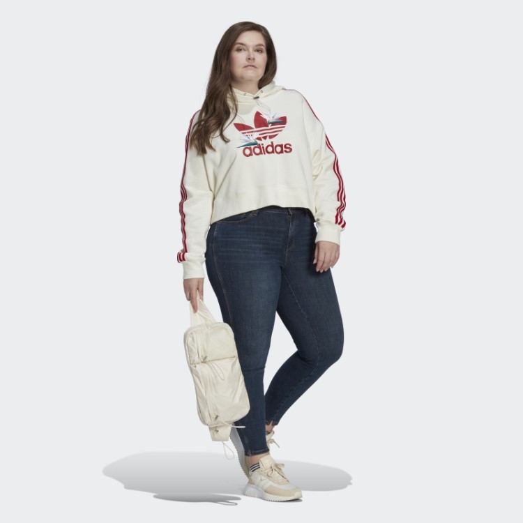 Moletom Com Capuz Thebe Magugu (tamanho Grande) Branco Adidas