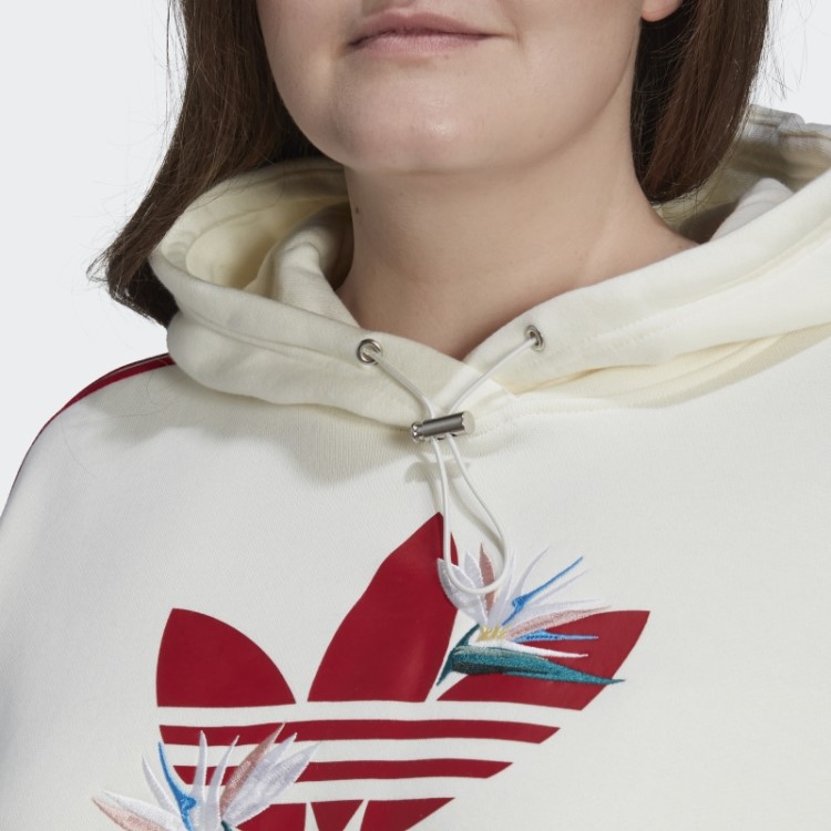 Moletom Com Capuz Thebe Magugu (tamanho Grande) Branco Adidas